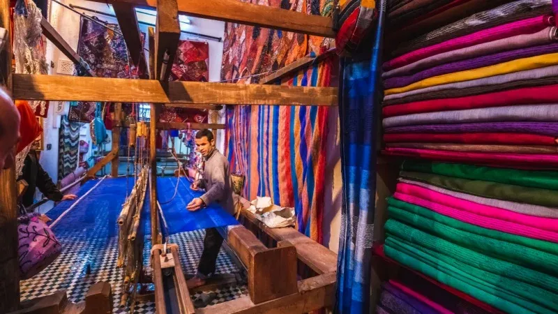 Attend a local leather and weaving workshop