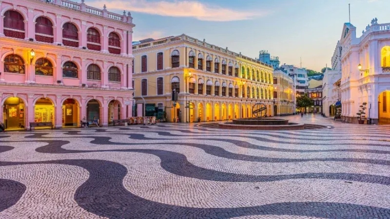 Wander in the historic Senado Square