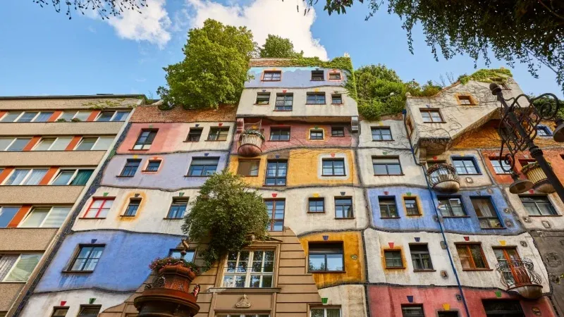 Explore the Hundertwasserhaus