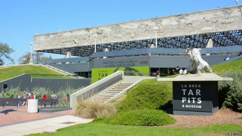 Step into the Ice Age at La Brea Tar Pits and Museum