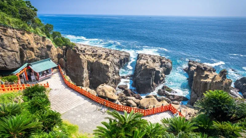 Explore the unique Udo Shrine in Miyazaki Prefecture