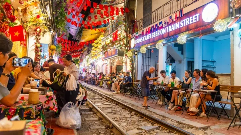 Embark on a Culinary Journey in Hanoi Train Street