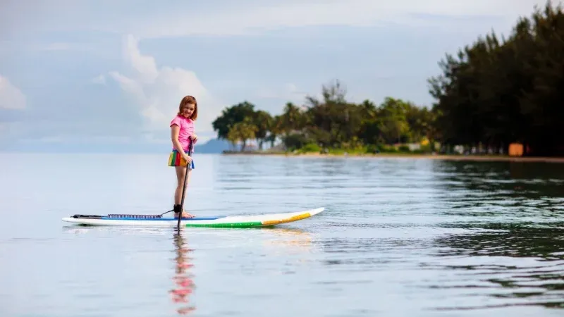 Stand-up Paddleboarding on Bay of Islands