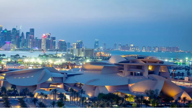 متحف قطر الوطني- لمحة عن تاريخ قطر في ثلاثة أجزاء