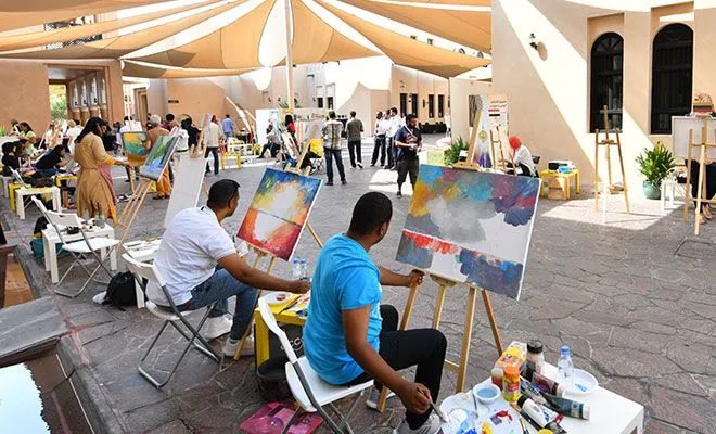 مهرجان قطر الدولي للفنون التشكيلية في كتارا