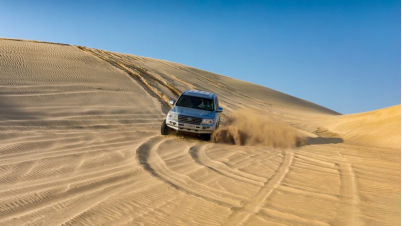Dune Bashing At Doha Desert