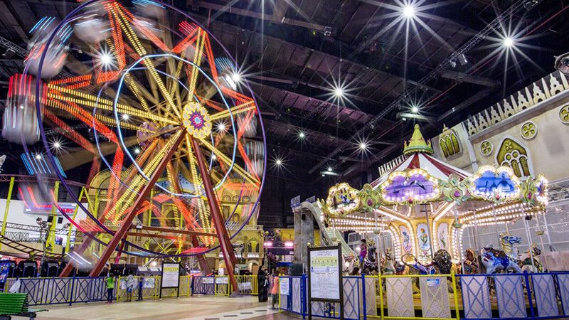 Indoor Theme Park At Gondolania Qatar