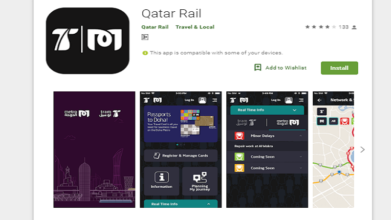 Mobile Application For Doha Metro Stations