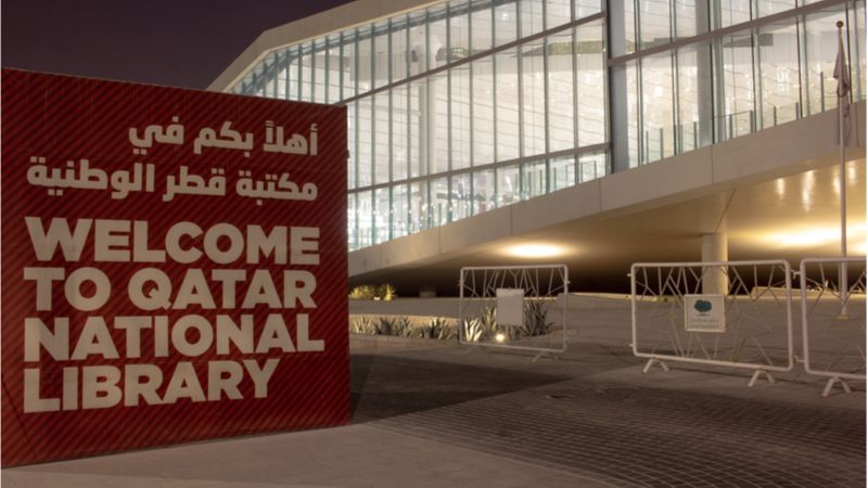 Reaching The National Library in Qatar