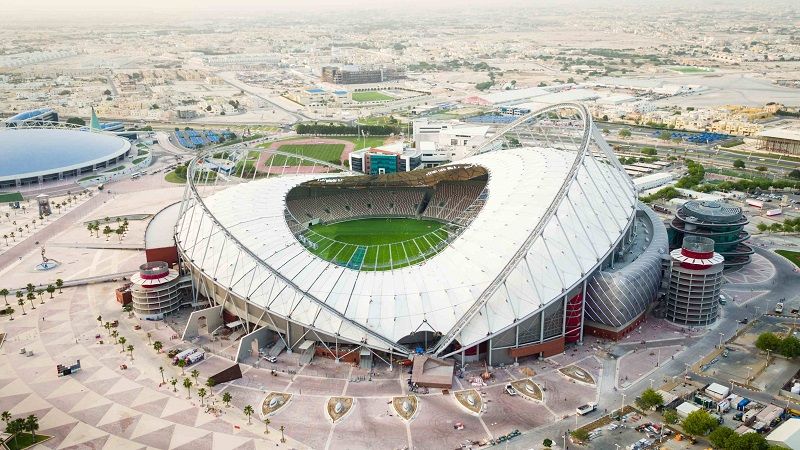 Timeline Of The Khalifa International Stadium Qatar Ahead Of The World Cup