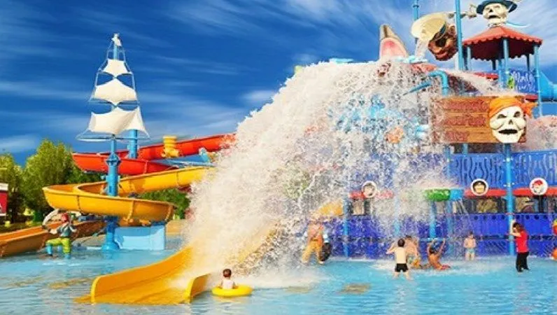 A Glimpse Inside The Water Park in Qatar