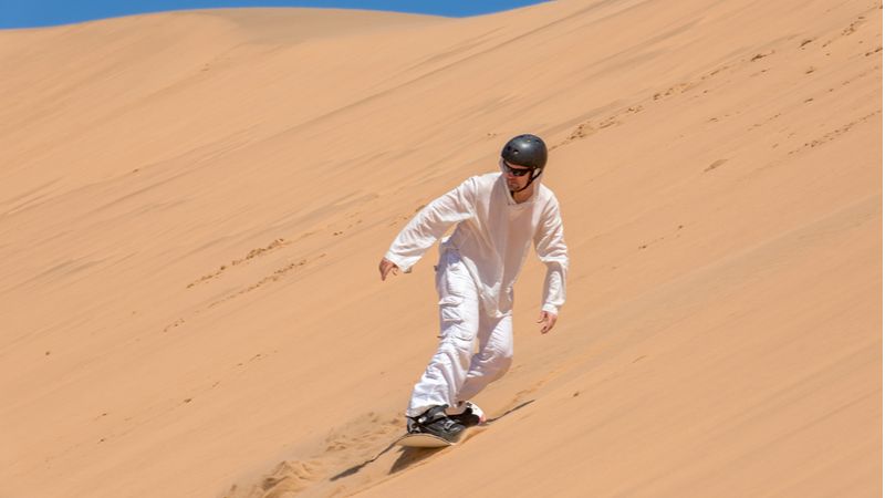 Experience Sandboarding In Qatar