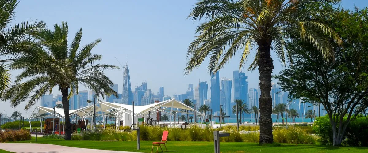 Al Bidda Park For Its Manicured Lawns And View Of The Diwan