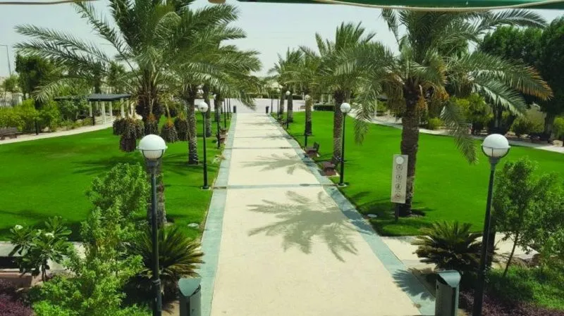 Stride Along The Radiant Greens At Al Wakrah Public Garden