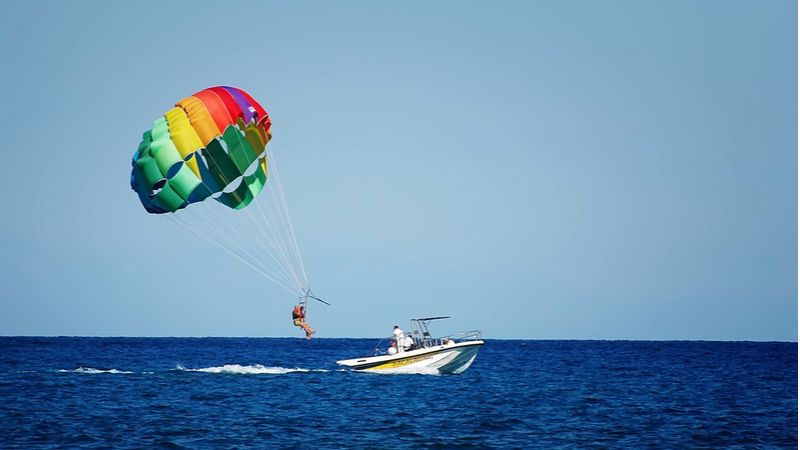Parasailing