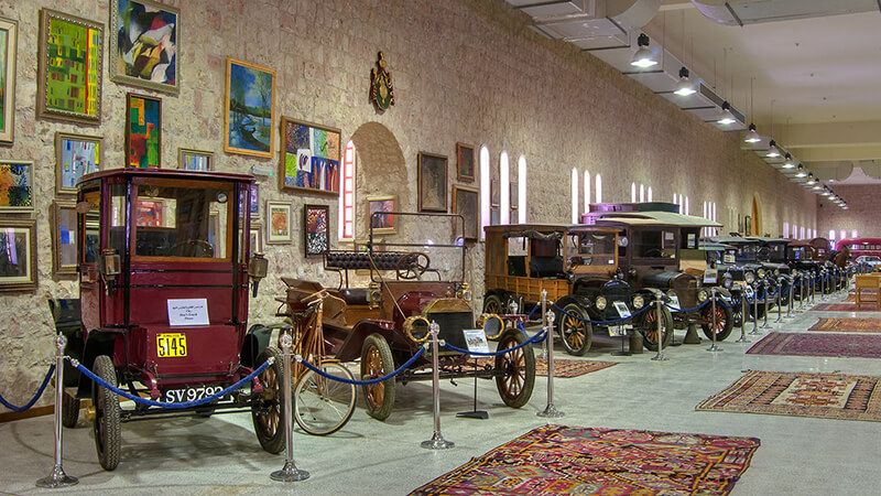 See The Car Collection At Sheikh Faisal Bin Qassim Al Thani Museum