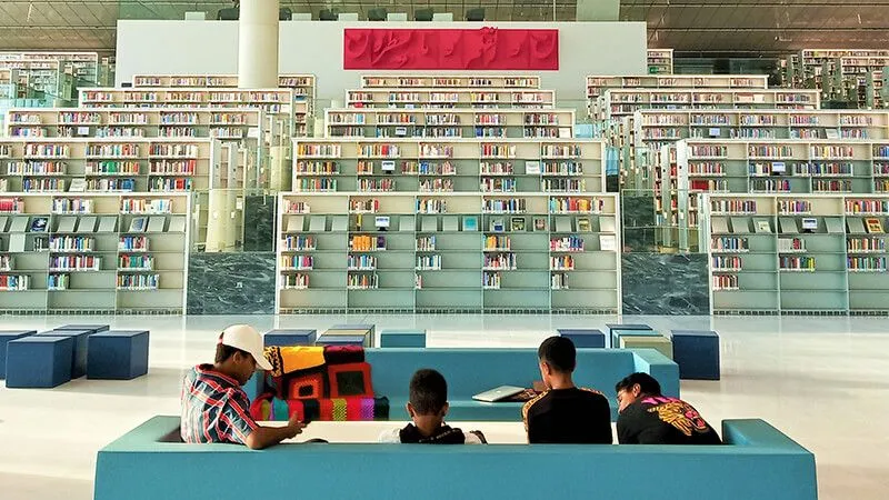 Explore The Book Collection At The Qatar National Library