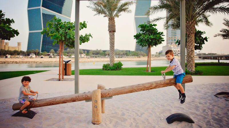 Kids Get To Spend Time At The Playground