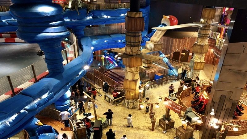 با شهربازی انگری بردز قطر آشنا شوید