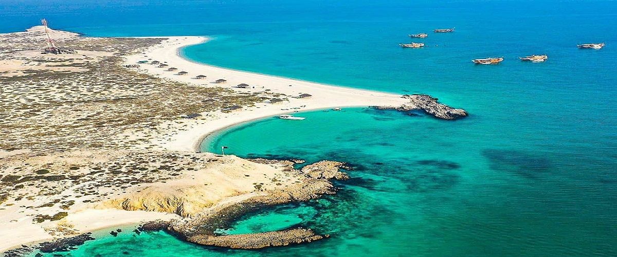 Shura Awa Island Qatar Soothing Composure of Soft Sand and Sparkling