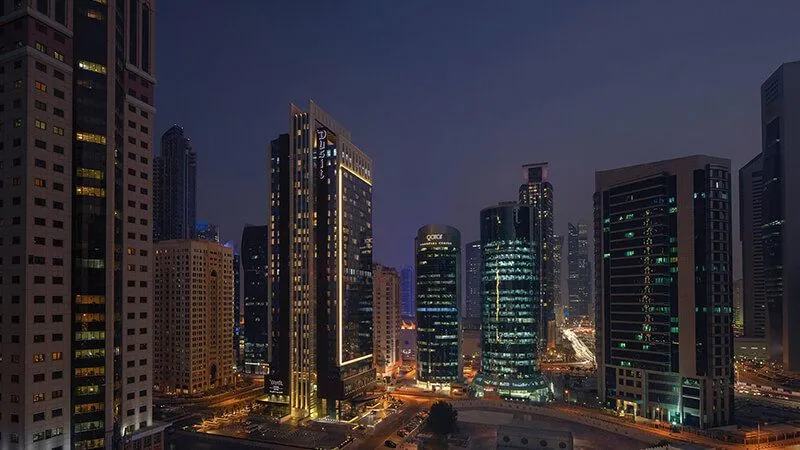 Where is Dusit Doha Hotel Located