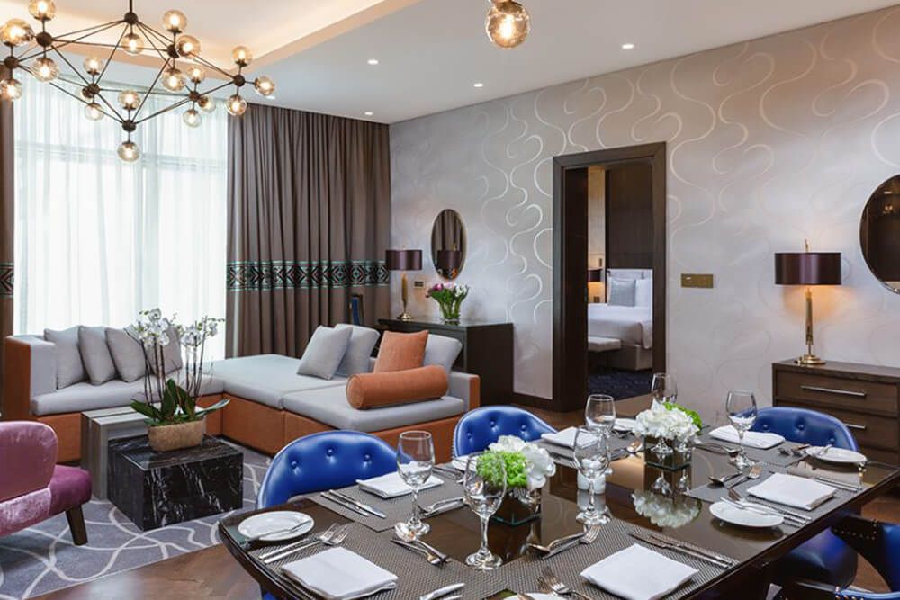 Accommodation at Dusitd2 Doha Hotel