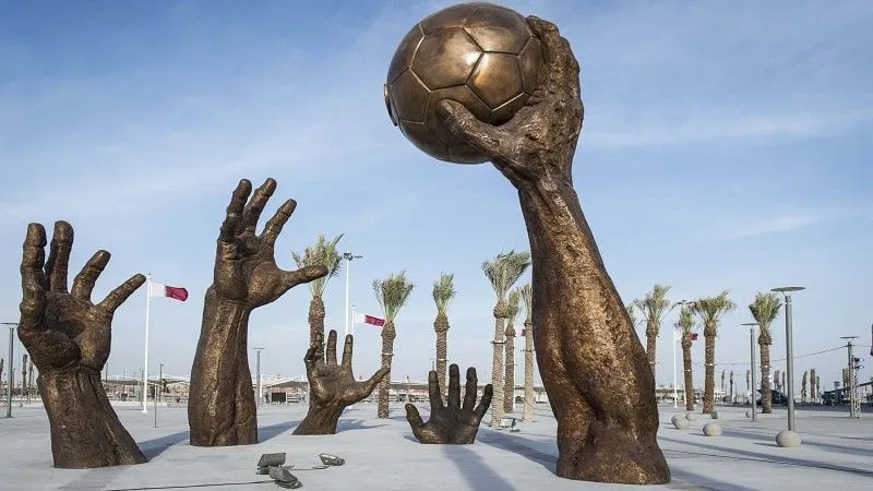 Lusail Handball Installation By Ahmed Al Bahrani