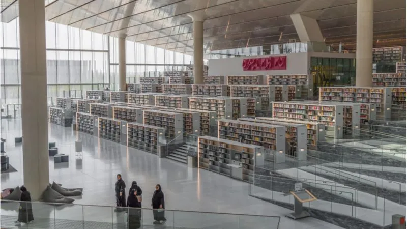 الخدمات التي تقدمها مكتبة قطر الوطنية 