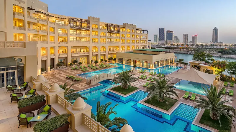 ٣. فندق جراند حياة الدوحة 