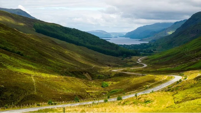 Drive Along The North Coast 500 route In Scotland