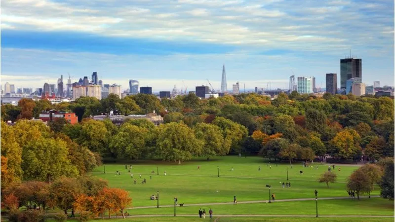 Primrose Hill Offering Grand View of the City