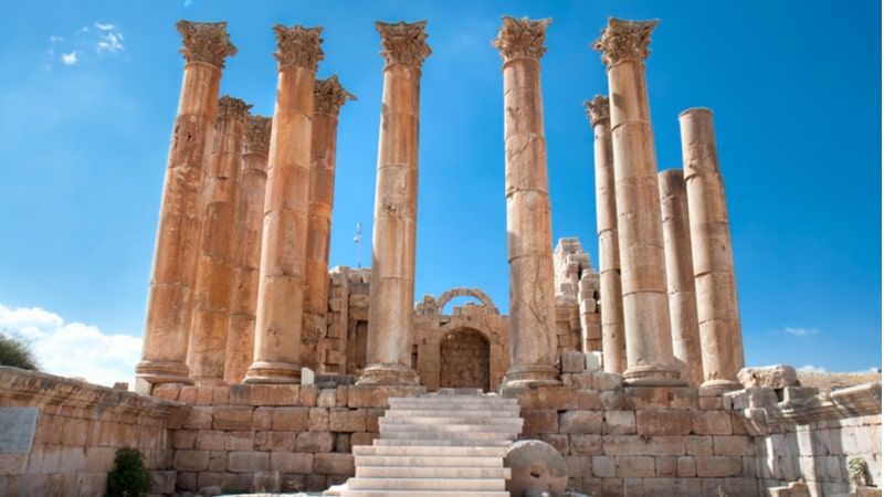 Admire the Ruins of Jerash