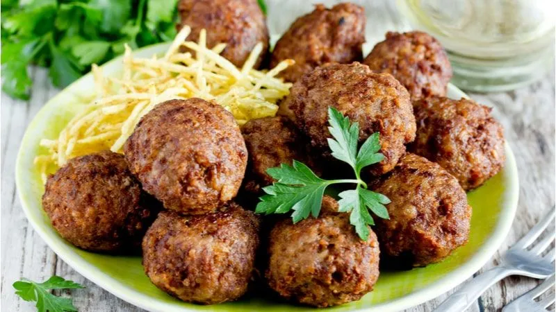 Köfte or Turks Meatball