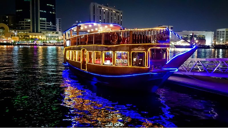 Enjoy a Luxury Dhow Cruise in Dubai Creeks