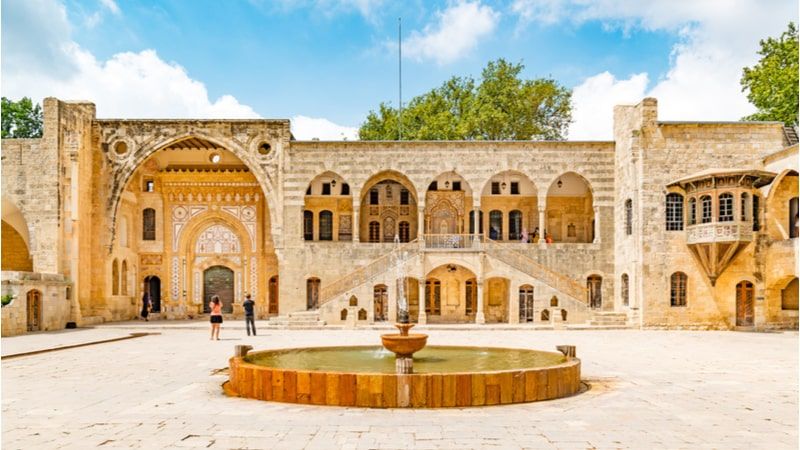 Explore the Beit Ed Dine Palace for a Fairytale Experience