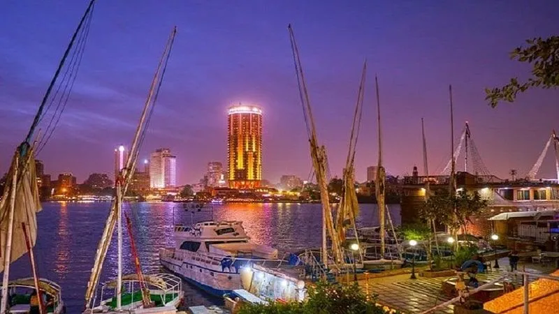 Felucca Ride by Night in Cairo