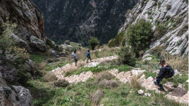 Hiking in the Qadisha Valley