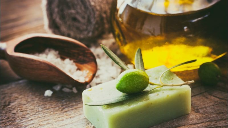 Olive-oil soap