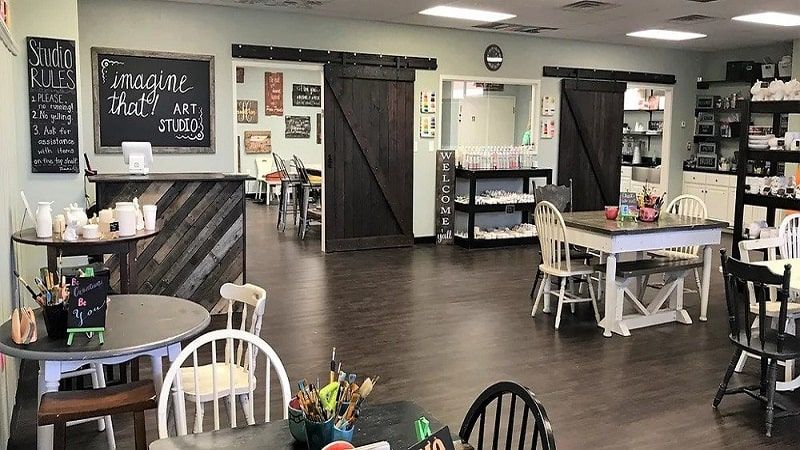 Try Your Art Skills at Imagine That Art Studio