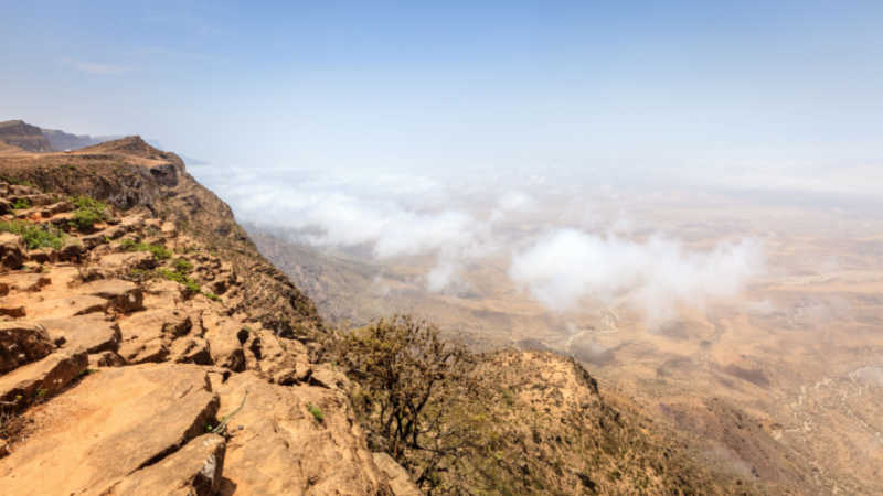 Jebel Samhan: Admire the splendid view