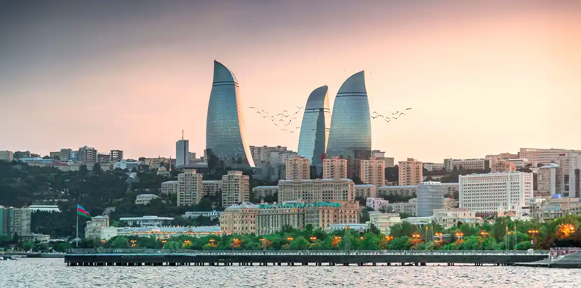 Azerbaijan Free and Easy 3 Nights 4 Days Baku City Tour Package 