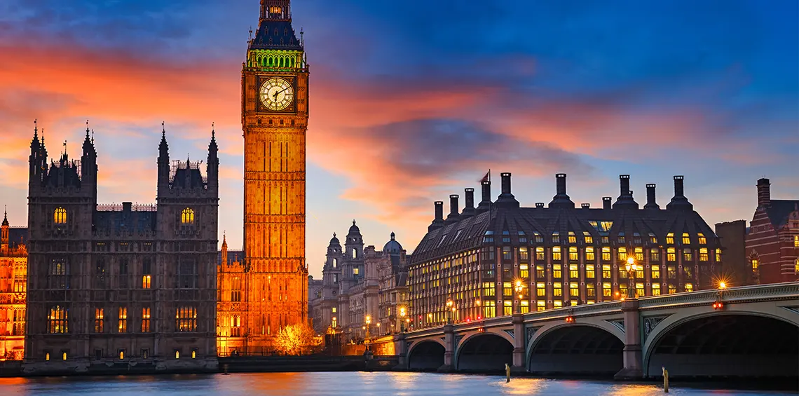 5 Nights 6 Days London Leisure Package